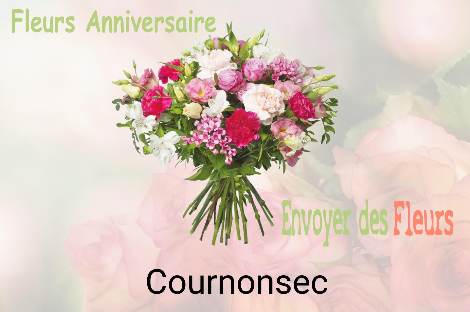Bouquet de fleurs d’anniversaire livré à Cournonsec