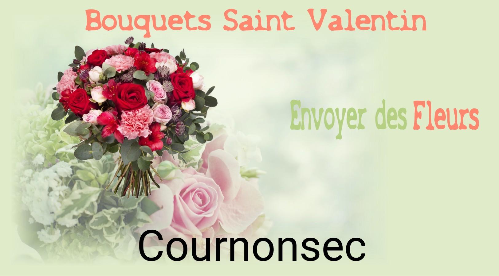 Roses de Saint-Valentin livrées à Cournonsec